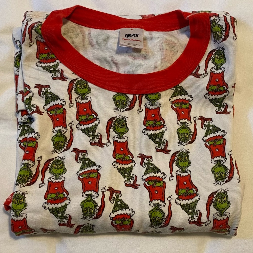 Hanna Andersson matching family pajamas unisex top XL